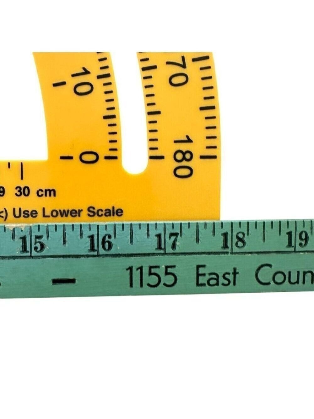 Learning Resources Safe T Protractor Triangle Big Ruler Geometry Tool Homeschool - Picture 11 of 15